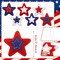 18 Pcs Memorial Day Star Felt Ornaments Patriotic 4th of July Hanging Stars 3.14 Inch White Red Blue Independence Day Tree Decorations for Memorial Veteran Day Party Decor(Classic Style)